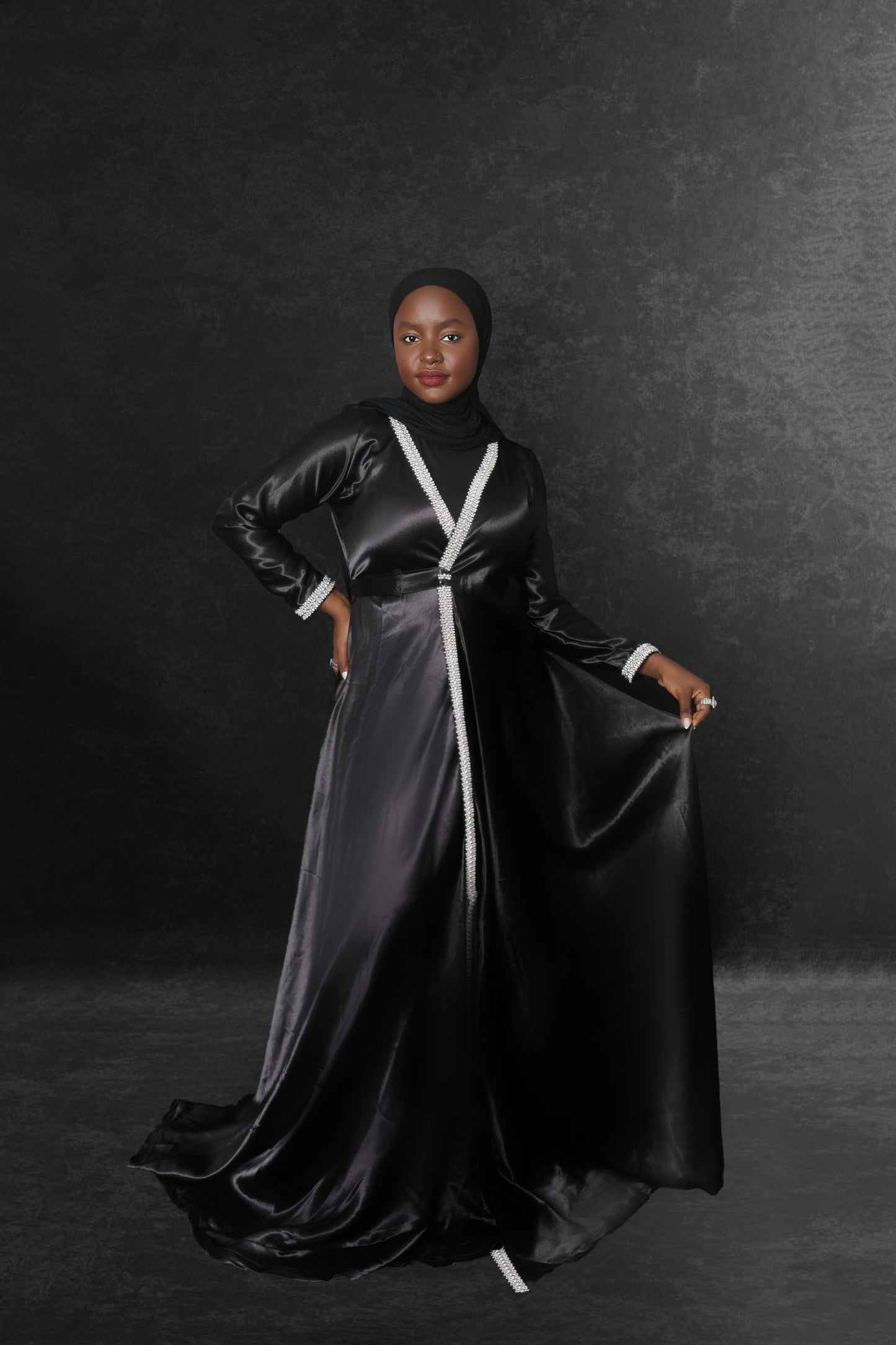Zahrah Abaya Black Pre-Order