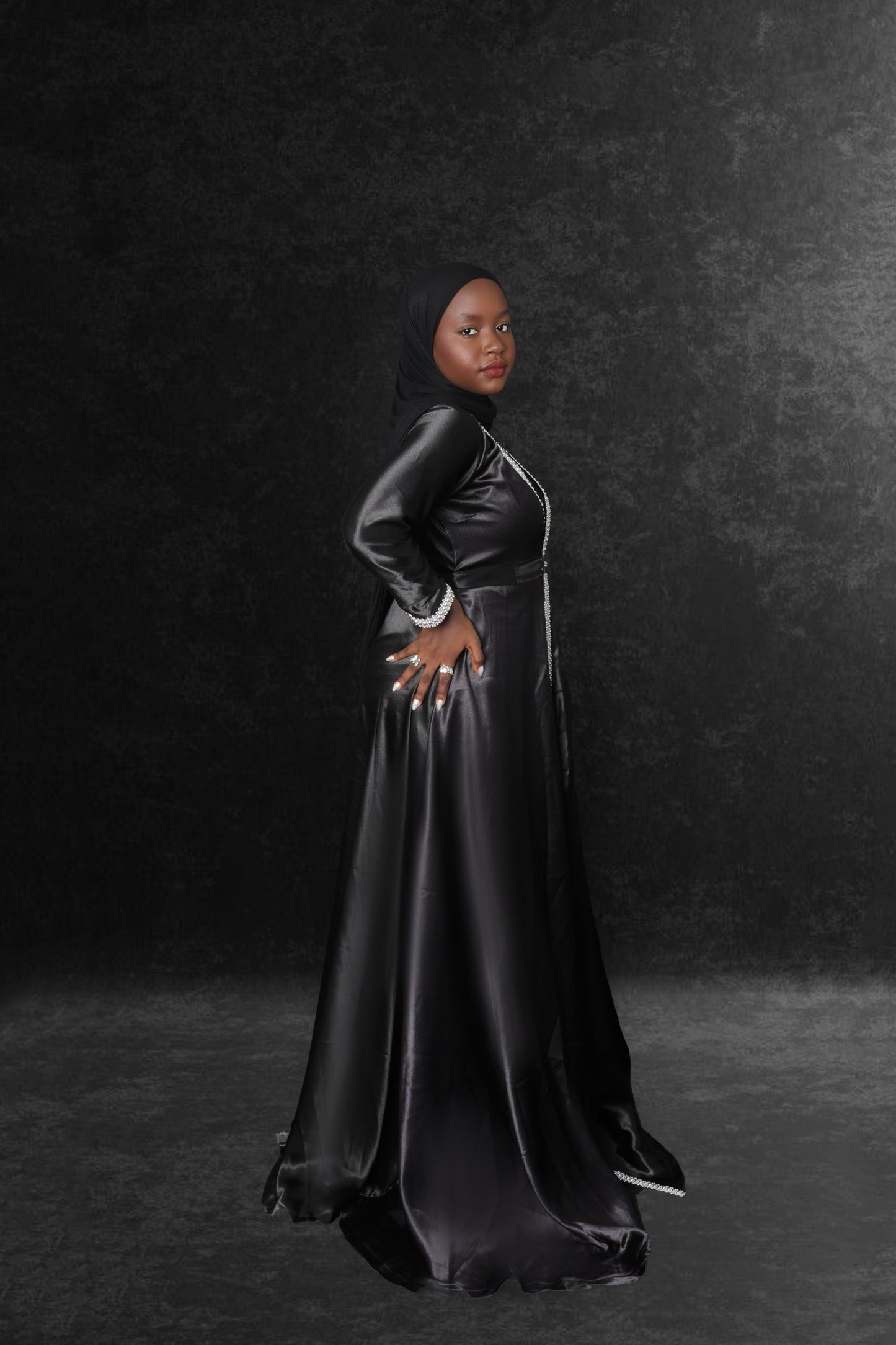 Zahrah Abaya Black Pre-Order